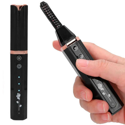 Curvador de Cílios Profissional com Temperatura Ajustável