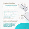 Extensão 5 Tomadas e 4 USB LED Bivolt 110v/220v