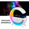 Caixa Bluetooth Potente com Luminária e Carregamento Wireless