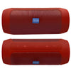 Caixa de Som Bluetooth Sem Fio Portátil com Entrada USB SD e Viva Voz - Vermelho