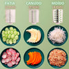 Afiador + Moedor e Fatiador de Legumes - Combo Essencial