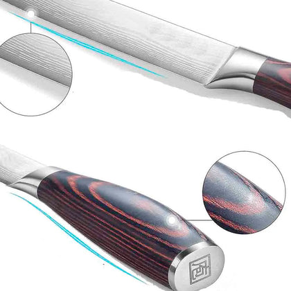 Faca de Churrasco 8” Full Tang para Cozinha