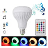 Lampada Musical Bluetooth RGB com Controle ce Led caixa de som E27 500