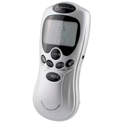 Massageador Elétrico Digital Alívio de Tensão com 4 Eletrodos