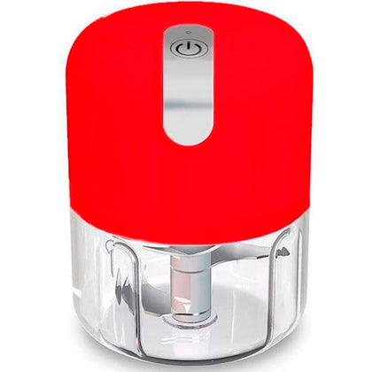Mini Processador De Alimentos Elétrico Usb 3 Lâminas 250ml