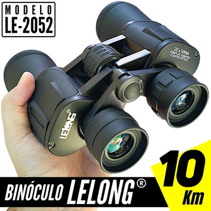 Binoculo Profissional Lelong 20x50 Longo Alcance Proteção UV