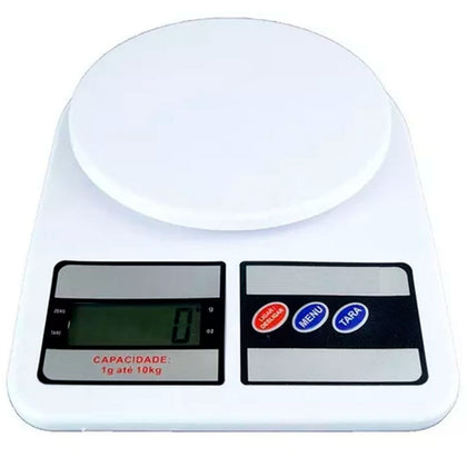 Balança Digital de Cozinha Alta Precisão Até 10 kg