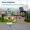 Câmera Espiã Externa Wi-Fi com Visão 360º e Zoom