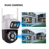 Câmera Espiã Externa Wi-Fi com Visão 360º e Zoom