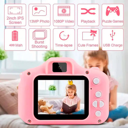 Câmera Digital Infantil Cachorrinho – Registre Momentos com Estilo
