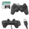 Kit 2 Controles USB com Fio SH-CTL-USB Compatível com PC
