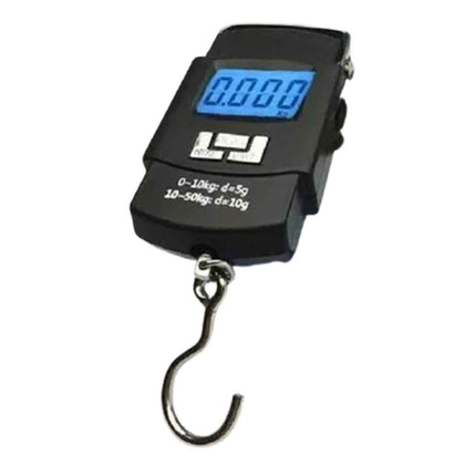 Balança Digital Portátil 50kg para Viagem e Pesca