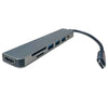 Hub USB-C 7 Portas com HDMI e Micro SD para Windows e Mac