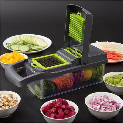 Cortador de Alimentos 9 em 1 Multifuncional