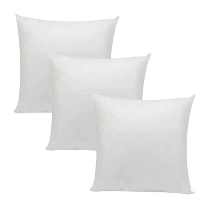 Kit 3 Enchimentos para Almofada Decorativa 50cmx50cm JRV