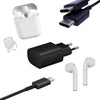 Kit Carregador Turbo Samsung 45W e Fone TWS I12 Bluetooth