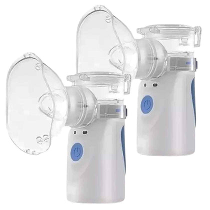 Kit 2 Nebulizadores Mesh Compacto Portátil para Família