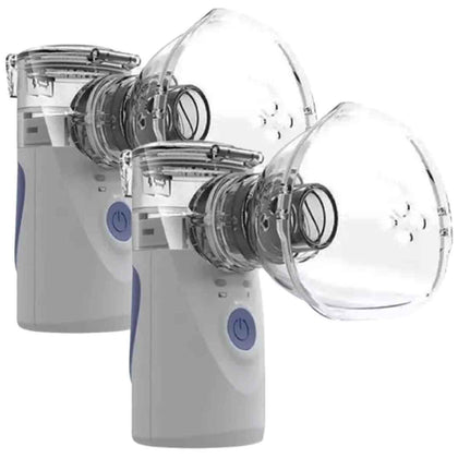 Kit 2 Nebulizadores Mesh Compacto Portátil para Família
