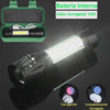 Mini Lanterna Tática Militar LED Recarregável USB