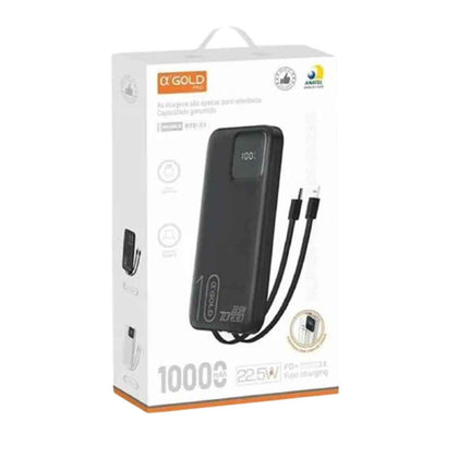 Carregador Turbo Portátil Power Bank para iPhone e Android