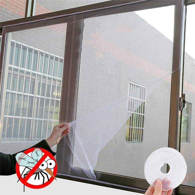 Mosca mosquiteiro para janela, malha simples, fácil de encaixar