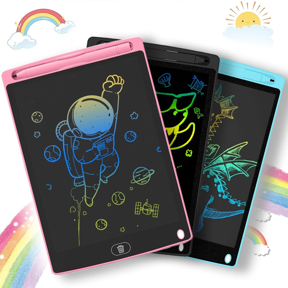 Tela LCD tablet Infantil Lousa Mágica Desenho e Caligrafia