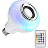 Lampada Musical Bluetooth RGB com Controle ce Led caixa de som E27 500